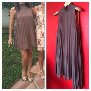 BB Dakota Pleated Cocktail Dress